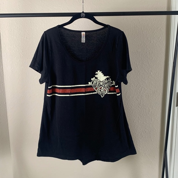 LulaRoe Alice in Wonderland‎ Off With Their Heads t-shirt medium - Picture 1 of 8